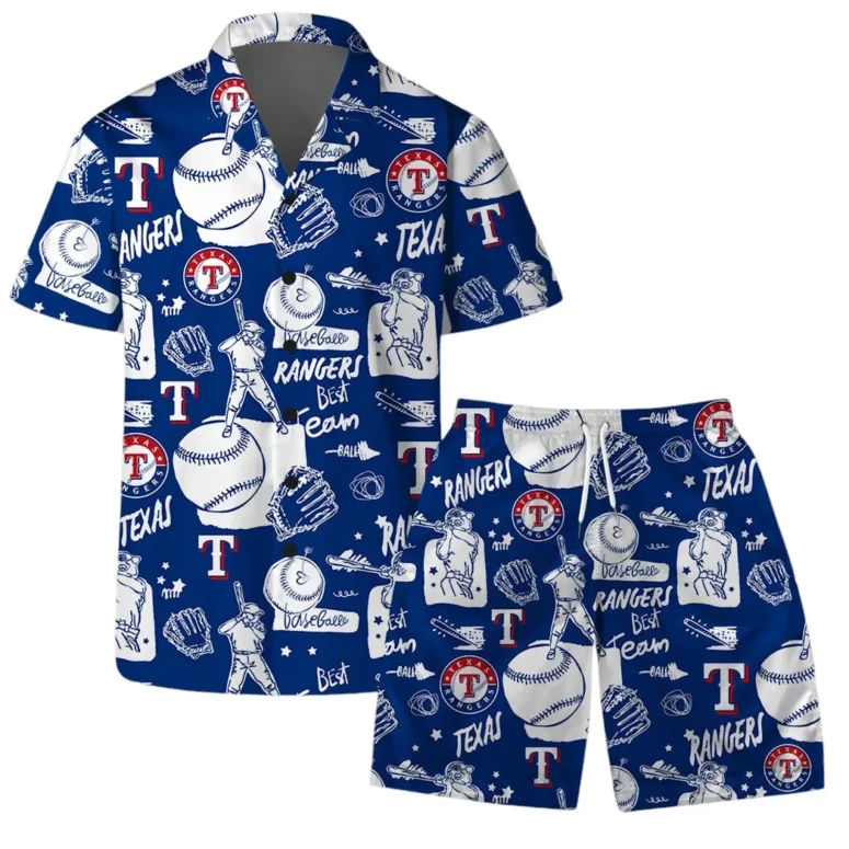 Texas Rangers All-Star Play Hawaiian Shirt