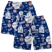 Texas Rangers All Star Play Hawaiian Short - TeeAloha