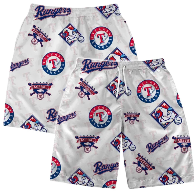 Texas Rangers Custom Champion Hawaiian Shirt