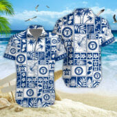 Texas Rangers Island Breeze Hawaiian Shirt