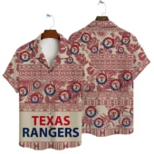 Texas Rangers Island Heritage Hawaiian Shirt - TeeAloha