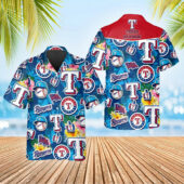 Texas Rangers Island Spirit Hawaiian Shirt - TeeAloha