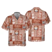 Texas Rangers Pineapple Tiki Hawaiian Shirt - TeeAloha