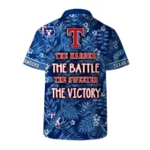 Texas Rangers Victory Battle Hawaiian Shirt Back - TeeAloha