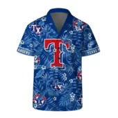 Texas Rangers Victory Battle Hawaiian Shirt Front - TeeAloha