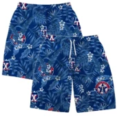 Texas Rangers Victory Battle Hawaiian Short - TeeAloha