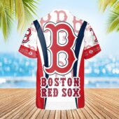 Boston Red Sox All Stars Tribute Hawaiian Shirt Back - TeeAloha