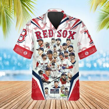 Boston Red Sox All-Stars Tribute Hawaiian Shirt