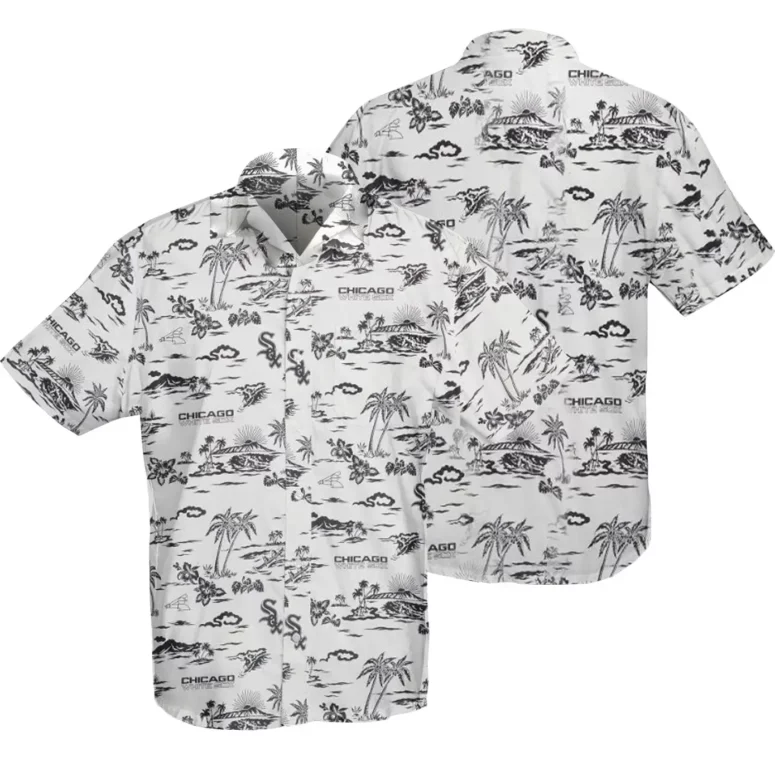 Personalized Chicago White Sox Tropic Swing Hawaiian Shirt