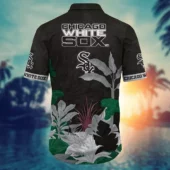 Chicago White Sox Beachside Bliss Hawaiian Shirt Back - TeeAloha