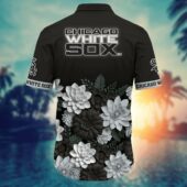 Chicago White Sox Coastal Dream Hawaiian Shirt Back - TeeAloha