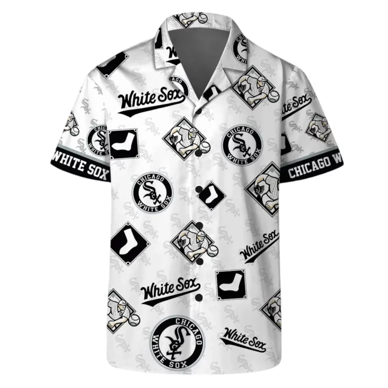 Chicago White Sox Custom Name And Number Hawaiian Shirt