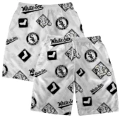 Chicago White Sox Custom Name And Number Hawaiian Short - TeeAloha