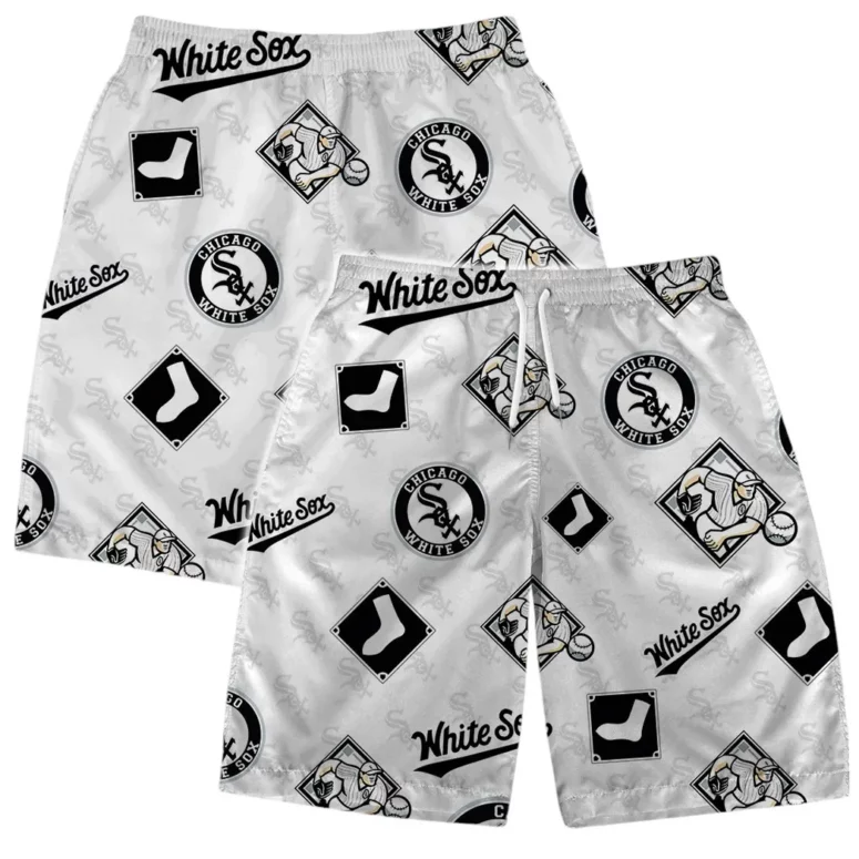 Chicago White Sox Custom Name And Number Hawaiian Shirt