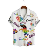 Chicago White Sox Happy Pride Month Hawaiian Shirt Front - TeeAloha