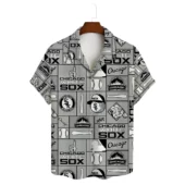 Chicago White Sox Island Spirit Hawaiian Shirt Front - TeeAloha