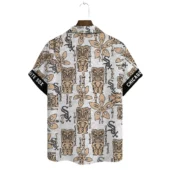 Chicago White Sox Island Vibes Hawaiian Shirt Back - TeeAloha