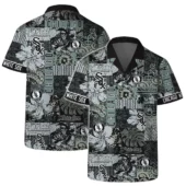 Chicago White Sox Logo Vintage Pattern Hawaiian Shirt - TeeAloha