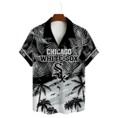 Chicago White Sox Sunset Swing Hawaiian Shirt Front - TeeAloha