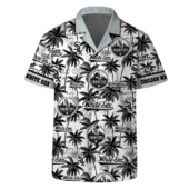 Chicago White Sox Team Logo Coconut Tree Hawaiian Shirt Front - TeeAloha