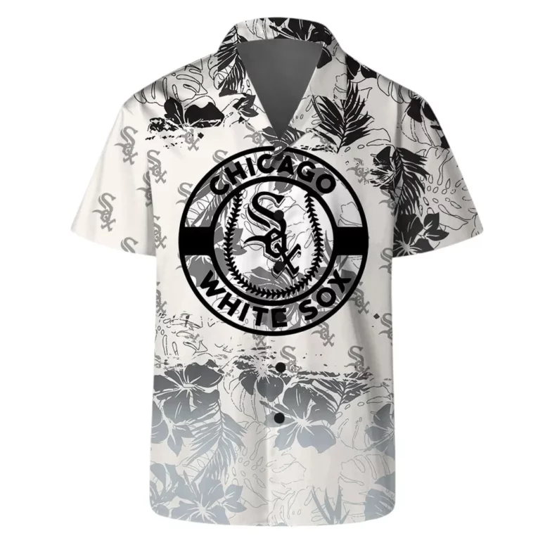 Chicago White Sox Team Logo One Pride Pattern Hawaiian Shirt