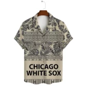 Chicago White Sox Tropical Vibes Hawaiian Shirt Front - TeeAloha