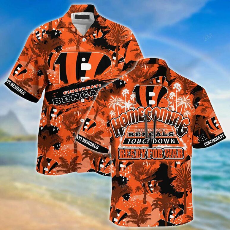 Cincinnati Bengals Homecoming Hawaiian Shirt