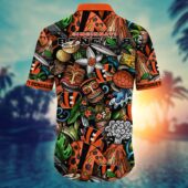 Cincinnati Bengals Tropical Adventure Hawaiian Shirt Back - TeeAloha