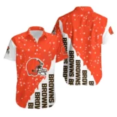 Cleveland Browns Starry Night Hawaiian Shirt