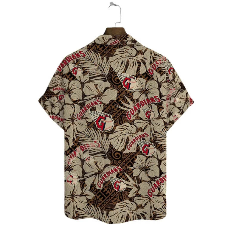 Cleveland Guardians Island Vibe Hawaiian Shirt