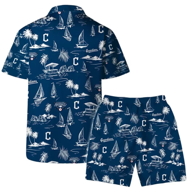 Cleveland Guardians Nautical Adventure Hawaiian Shirt