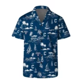 Cleveland Guardians Nautical Adventure Hawaiian Shirt Front - TeeAloha