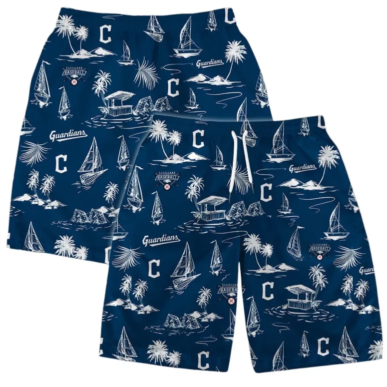 Cleveland Guardians Nautical Adventure Hawaiian Shirt