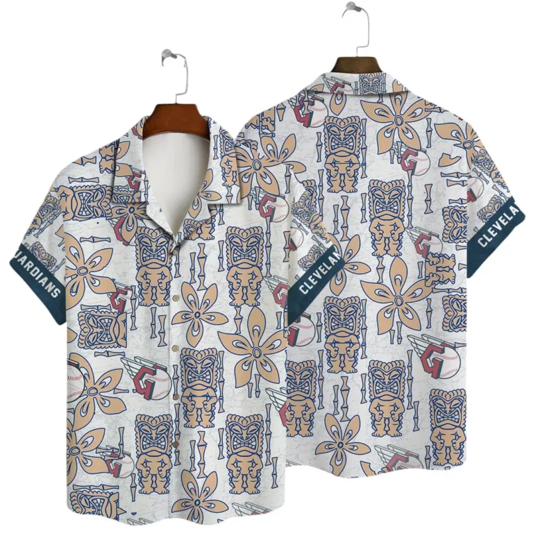 Cleveland Guardians Tiki Aloha Hawaiian Shirt