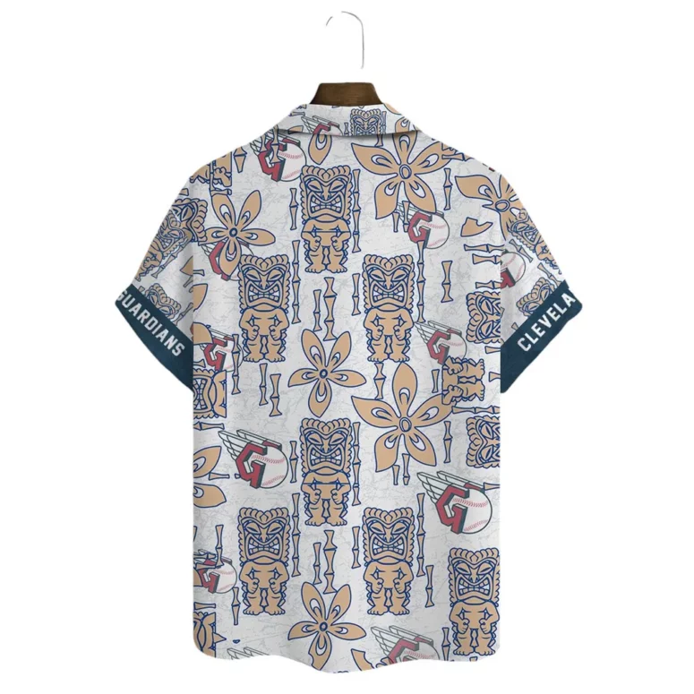 Cleveland Guardians Tiki Aloha Hawaiian Shirt