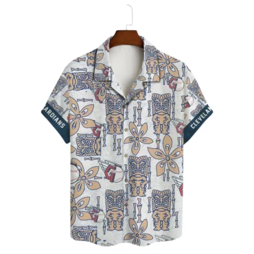 Cleveland Guardians Tiki Aloha Hawaiian Shirt