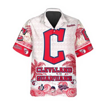 Cleveland Guardians Tropical Wave Hawaiian Shirt