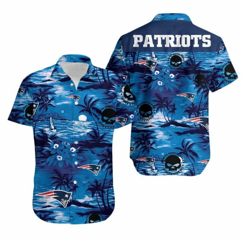 Command Attention With New England Patriots Hawaiian Shirt