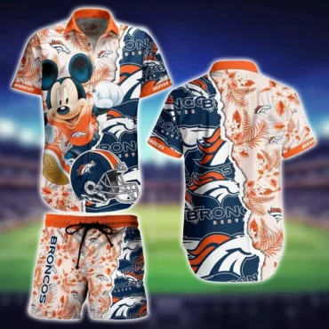 Denver Broncos Character Champions Hawaiian Shirt