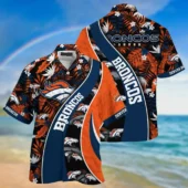 Denver Broncos Island Spirit Hawaiian Shirt