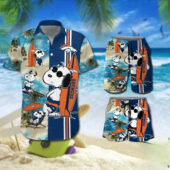 Denver Broncos Snoopy Surf Hawaiian Shirt