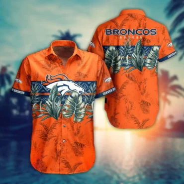 Denver Broncos Tropical Jungle Hawaiian Shirt