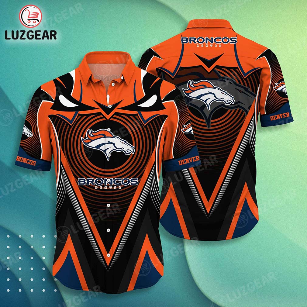 Denver Broncos Fearless Fan Hawaiian Shirt Denver Broncos Fearless Fan Hawaiian Shirt