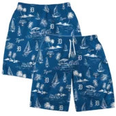 Detroit Tigers Island Breeze Hawaiian Short - TeeAloha