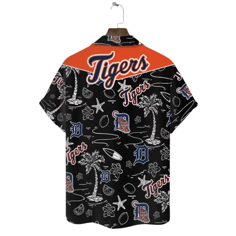 Detroit Tigers Island Vibes Hawaiian Shirt