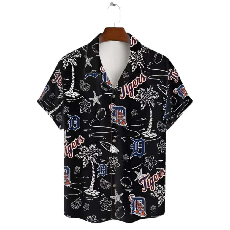 Detroit Tigers Island Vibes Hawaiian Shirt