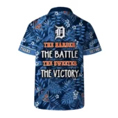 Detroit Tigers Victory Quote Hawaiian Shirt Back - TeeAloha