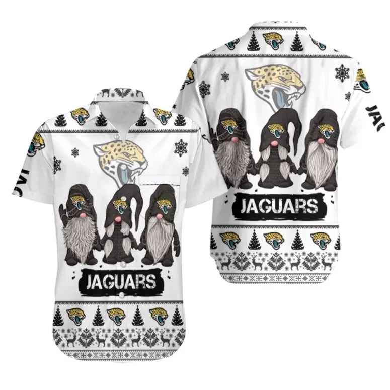 Jacksonville Jaguars Festive Fan Hawaiian Shirt