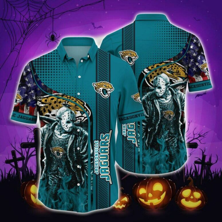 Jacksonville Jaguars Halloween Horror Hawaiian Shirt