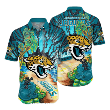 Jacksonville Jaguars Island Adventure Hawaiian Shirt